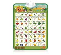 Dam Electronics Abbecedario Elettronico Interattivo con Frutta e Verdura per Apprendimento Inglese