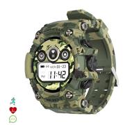 Dam Electronics T6 Bluetooth 1.28" 44mm Display LCD Grigio IP68 Monitor Cardiaco SpO2