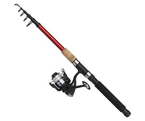 DAM Fighter Pro Combo telescopico da spinning, 180cm 5-20G