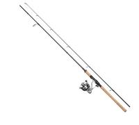 DAM Impressa Classic Spinning Combo, canna e mulinello per la pesca d'acqua dolce luccioperca e lucioperca peso leggero e versatilità, nero, canna moderatamente veloce da 2,70 m, mulinello taglia 3000