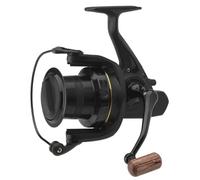 DAM Quick 3, Mulinello da pesca, mulinelli da spinning, pesca a tutto tondo, mulinello ad alta velocità per prestazioni fluide e potenti, Unisex, Nero, 4000
