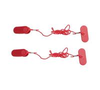 Dam Skerisi Chiave di Sicurezza per Tapis roulant 2 Pezzi, Blocco di Arresto di Emergenza Universale Magnetico, Materiali magnetici in ABS con Clip di Sicurezza, Compatibile con la Maggior