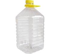 DAMA BOTTIGLIA VUOTA IN PLASTICA 3 LT TRASPARENTE PER ALIMENTI VINO OLIO