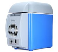 DAMAIFENG Frigorifero per Auto Portatile Mini Frigo Elettrico di Raffreddamento Warmer 12V Personal Thermoelectric System (Blu, 7.5 L)
