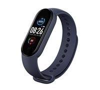 Damaila M5 Smart Sports Fitness Bracciale con cardiofrequenzimetro, IP67, impermeabile, pedometro per nuoto con funzione di monitoraggio GPS (maschio e femmina)