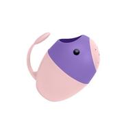 Damaiyyy Tazza di Shampoo,Coppa per Shampoo Tazza per Shampoo Doccia Bath Shower Cup Shampoo Rinser Brocca per Bambini e Anziani, Rosa