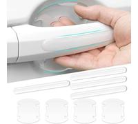 DAMALILI 8 Pezzi Pellicola Protettiva per Maniglia Portiera Auto per Alfa Romeo Brera 159 SW New Spider Giulietta, Pellicola Protettiva AntiGraffio per la Protezione