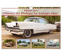 Damals war's - Oldtimer der Fünfziger bis Achtziger Jahre (Wandkalender 2026 DIN A4 quer), CALVENDO Monatskalender: Diese Fotos lassen Oldtimerfans träumen.