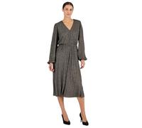 Damart - Abito lamato effetto paracuore donna, Giallo Colore Oro, 50