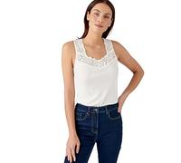 Damart Canottiera in Thermolactyl, Morbida Come la Seta T-Shirt, Bianco Sporco, S Donna