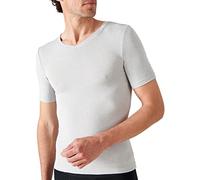 Damart - Maglietta termica sensitiva, scollo a V, grigio, L