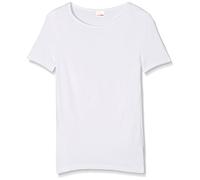 Damart - Maglietta Termica Termica Termica per Bambini, a Maniche Corte, con Maglia Interlock, Grado di Calore 3, Bianco (Blanc), 14 Anni