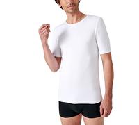Damart T-Shirt a Maniche Corte in Thermolactyl, Filato Classico Bianco M