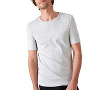 Damart T-Shirt a Maniche Corte in Thermolactyl, Filato Classico Grigio Melange M