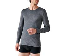 Damart T-Shirt a Maniche Lunghe in Thermolactyl, Double Face, Grigio,XS,Uomo