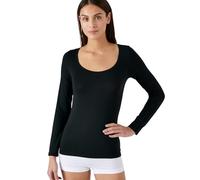 Damart T-Shirt a Maniche Lunghe in Thermolactyl Sensitive Invisibile, Nero, L Unisex-Adulto