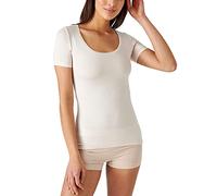 Damart T-Shirt Invisibile in Thermolactyl a Maniche Corte, Sabbia, X-Large Donna