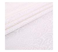 Damasco, Cucito Fai da Te Tessuto di Seta Broccato Panno damascato di Bellezza for Abito Fiore Materiale for Fai da Te 75Cmx50Cm,L(Q)