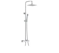 Damast Colonna doccia Laura acciaio inox termostatico set design moderno multif