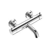 DAMAST - Miscelatore esterno Delfi per vasca in ottone - 18813/18814/18815 : Finitura - Nero opaco