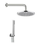 Damast - Set doccia Smile tondo soffione diametro 30 cm