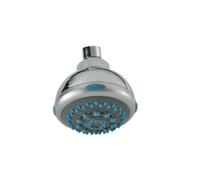Damast Soffione per Doccia S-Dolly in Abs Cromato Tondo Ø 93 mm 65 Fori Anticalcare