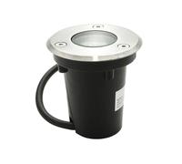 damastoreitalia Universo Faretto LED Calpestabile da Esterno IP67 con Controcassa - 1.5W Luce Fredda 6500K - Incasso a Terra Segnapassi per Giardino, Viali, Scale (1,5W - Luce fredda 6500K)