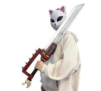 damdos Halloween Prop 104,1 cm Cosplay Spada PU Chainsword Periferiche Cosplay Modello, Gioco Arma Spada Catena Ornamenti Artigianato Regali di Compleanno