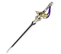 damdos Halloween Prop Impact Clorinde Five Star Exclusive Sword,41" Clorinde Absolution One Handed Sword Genshin Cosplay Role Playing Birthday Gift, Five Star Exclusive Sword, 41INCH
