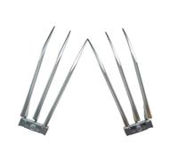 damdos Halloween Props for Wollne Claws, ABS Plastics 1Pair Claws Wollefe Claws Custume Larp Prop ABS Claws Birthdays Gifts Sliver