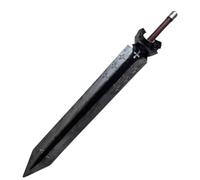 damdos Spada di Halloween da 101,6 cm per travestimenti cosplay con asta nera e quadrifoglio, spade da trifoglio nero, ideale come regalo di compleanno, Spada Aasta, 102 cm