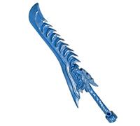 damdos Spada per cosplay di Halloween per Ne Zha 2 periferiche Ao Guang, spade Ao Guang da 86,4 cm con coltello a denti di drago, regalo di compleanno, Ao Guang Spade, 86.6 cm