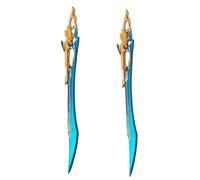 damdos Spada per Halloween e cosplay, per ascia Feixiao, 2 pezzi, 101,6 cm, spade Feixiao, armi per feste in maschera, accessori per costumi e regali di compleanno (set da 2 pezzi), Feixiao Spade