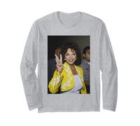 Dame Joan Collins Dynasty Attore Di Michael Grecco Maglia a Manica