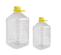 DAME LATTINE IN PLASTICA TRASPARENTE CON TAPPO DA 3LT CONFEZIONE DI 63PZ