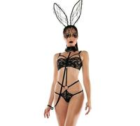 Damen Dessous Reizwäsche - Große Größen Extrem Hot Netzbody Ouvert Spitzen Unterwäsche Erotisch Sexy Bodystocking Ganzkörper Elegant Reizunterwäsche Strapsbody