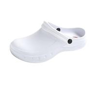 Damen Hausschuhe, leichte Ausfhrung, Freizeitstil, rutschhemmende Sohle, zeitloser Look, lässige Form, mit moderner Anmutung. Warme Pantoffeln fr Zuhause. Innenbereich und Kurze Wege, bianco, 40 2/3