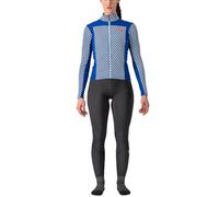 Damen-Set (Winterjacke + lange Radhose) CASTELLI Sfida 2 Damen-Set (2 blu