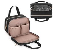 Damero Borsa per Tiralatte Indossabile, Nero (Solo Borsa) | Borsa Termica Biberon Compatibile con Tiralatte Medela, Elvie, Willow e Momcozy, Custodia per Tiralatte per Mamme Lavoratrici