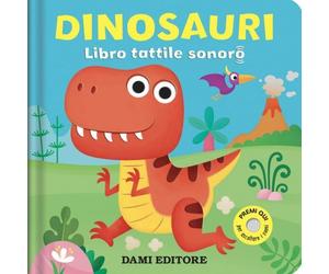 Dami Editore DME54529A Libro Tattile Sonoro - Dinosauri