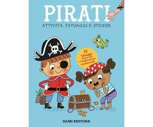 Dami Editore DME58188A Attività, Tatuaggi e Sticker - Pirati