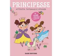 Dami Editore DME58189A Attività, Tatuaggi e Sticker - Principesse