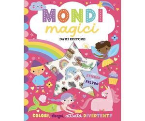 Dami Editore DME59072A Mondi Magici - Sticker in Feltro