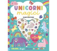 Dami Editore DME59073A Unicorni Magici - Sticker in Feltro