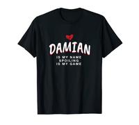 Damian è il mio nome unico Soprannome Quirky Alias Preferito Maglietta