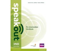 Damian Williams J Speakout Pre-Intermediate 2nd Edition Workbook wit (Tascabile)