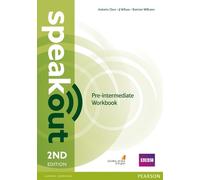 Damian Williams J Speakout Pre-Intermediate 2nd Edition Workbook wit (Tascabile)