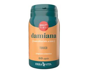Damiana Integratore Tonico Energetico, 60 Capsule