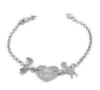 Damiano Argenti Bracciale in Argento 925 My Love Argento