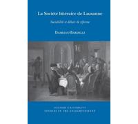 Damiano Bardelli La Société littéraire de Lausanne (Tascabile)
